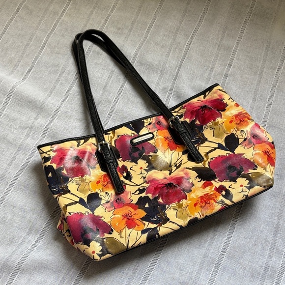Dana Buchman Multicolor Floral Shoulder Bag - Picture 16 of 16